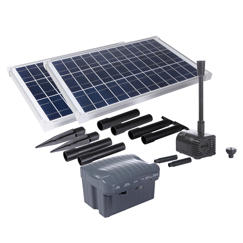 Solar Water Fountain Kit with Battery Backup, Great Quality Reefe Brand 1,560L/H 3.2m Lift - Image 2