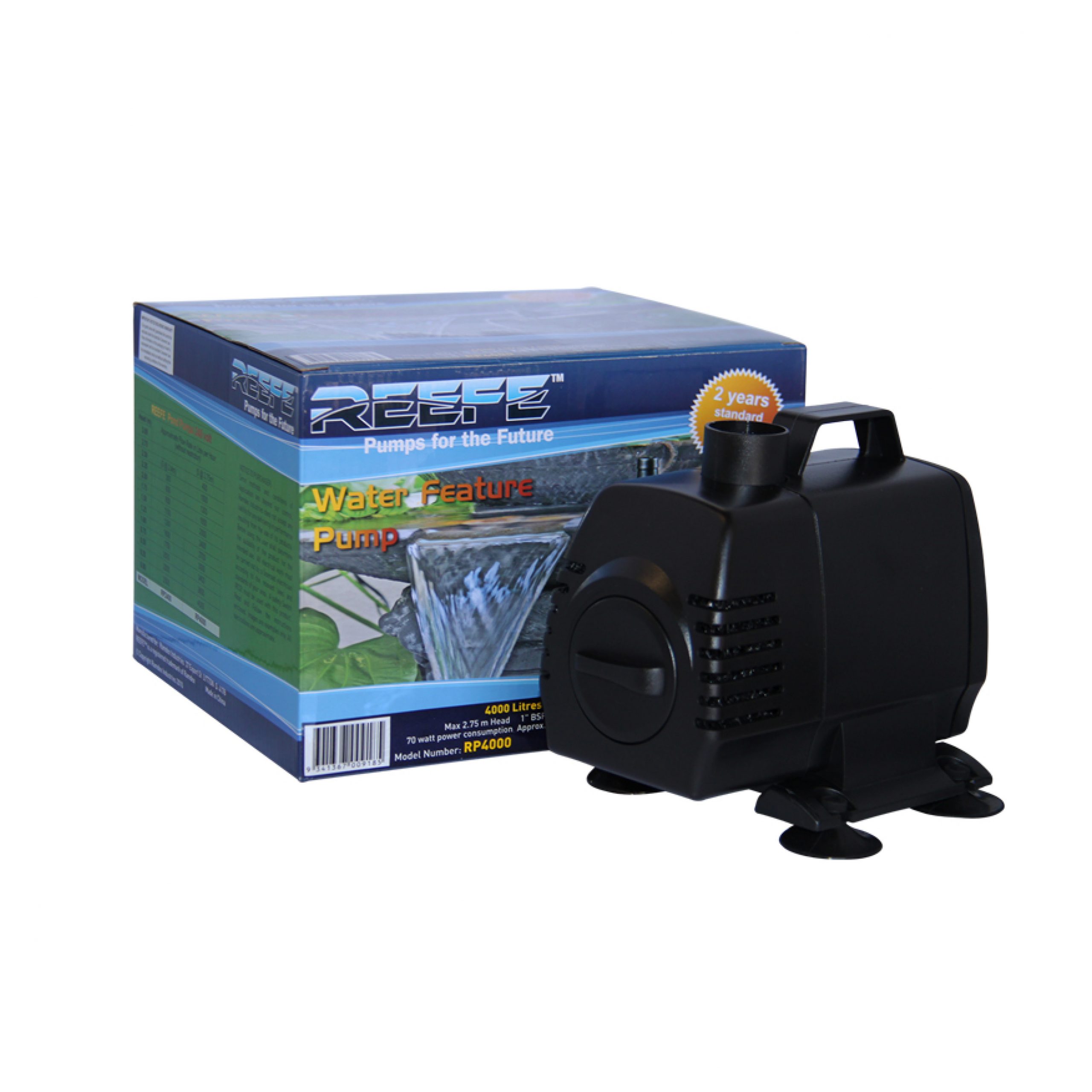 RP4000LV Pond & Water Feature Pump - 24V, Great Quality Reefe Brand, 4000 L/hr Flow, 2.75m Head - Image 3