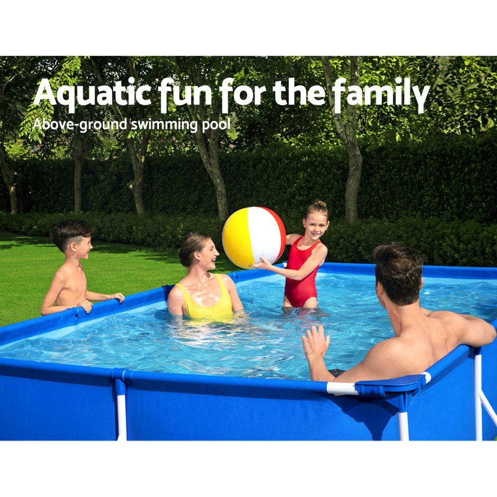 Bestway 5700L Steel Frame Above Ground Pool 400x211x81cm - Image 8
