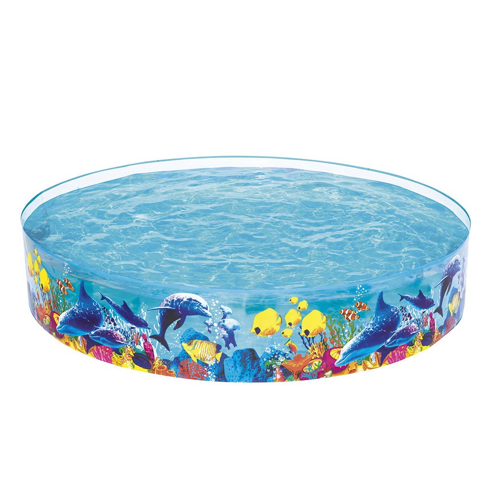 Bestway Kids Undersea Pool 244x46cm Round 2074L Above Ground