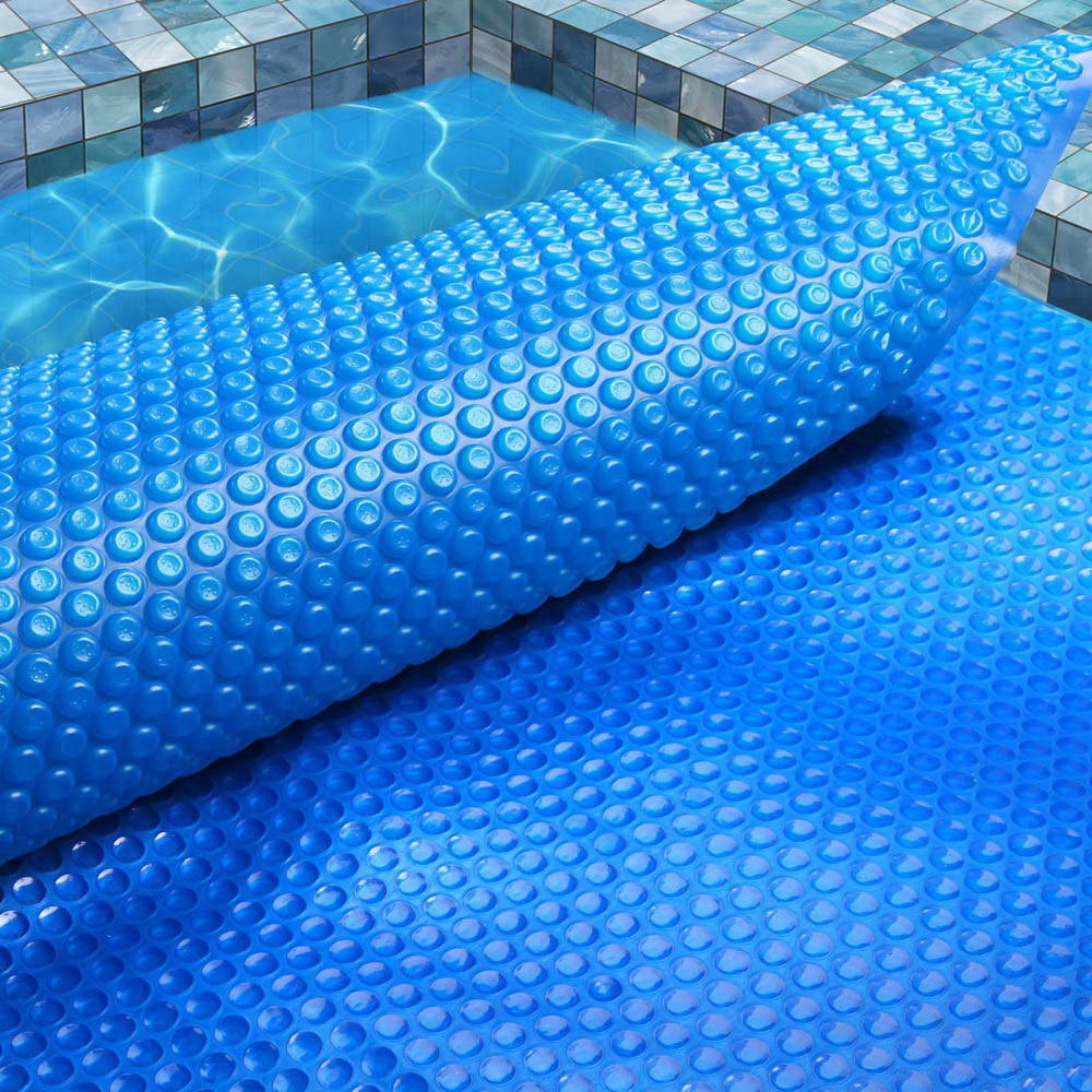Aqua Buddy 11x4.8m Pool Cover 500 Micron Blue Solar Blanket - Image 3