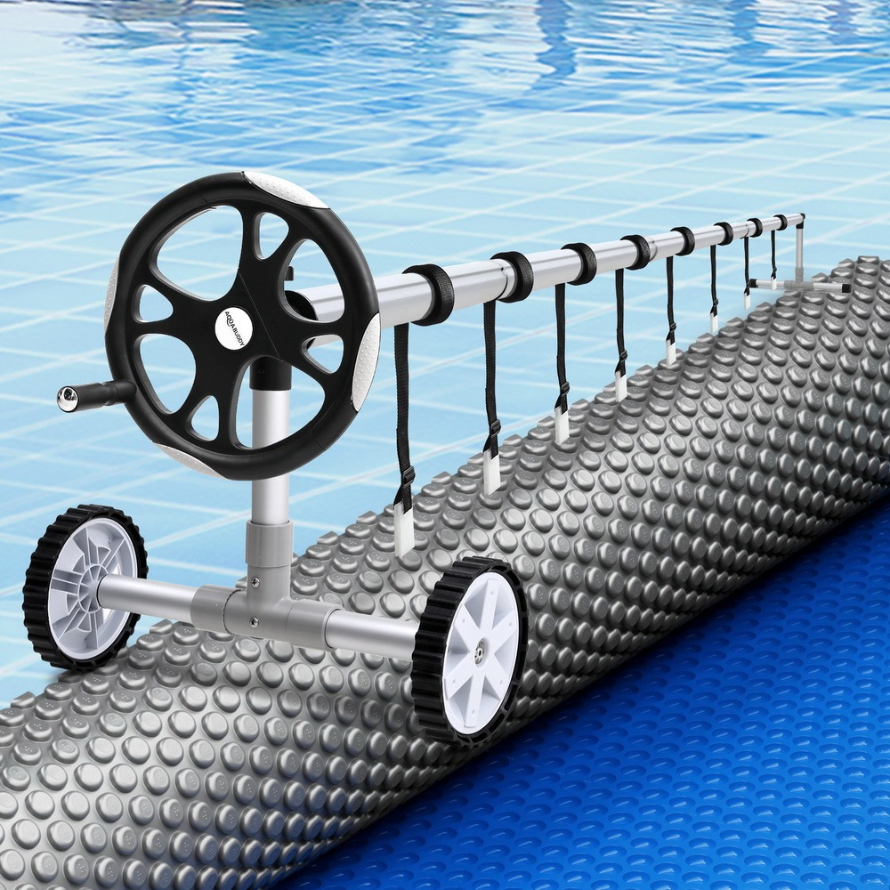 Aqua Buddy 11x6.2m Pool Cover 600 Micron with 6.55m Roller - Image 5