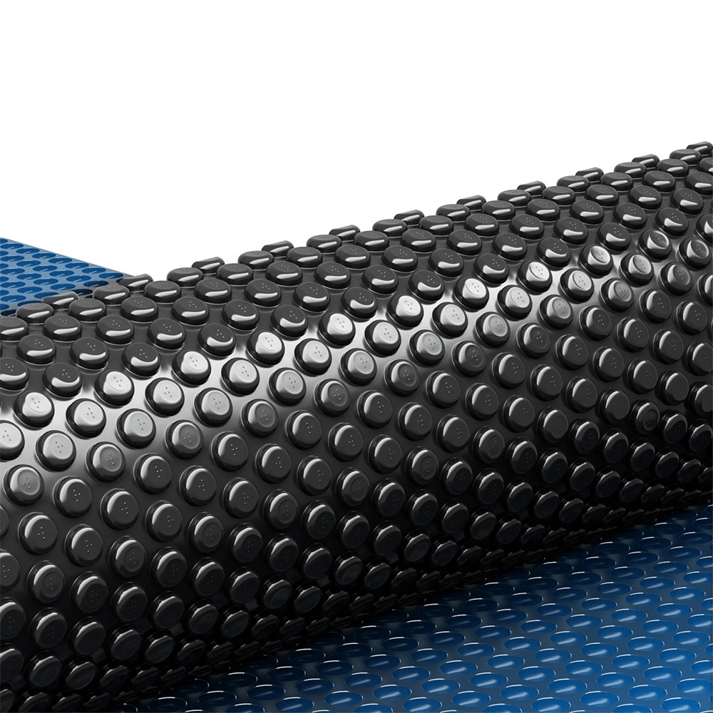 Aqua Buddy 8.5x4.2m Pool Cover 600 Micron Blue Black Solar Blanket
