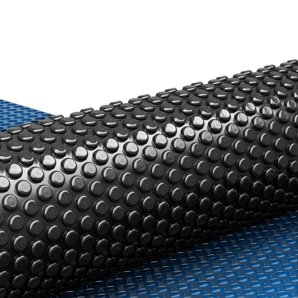 Aqua Buddy 9.5x5m Pool Cover 600 Micron Blue Black Solar Blanket