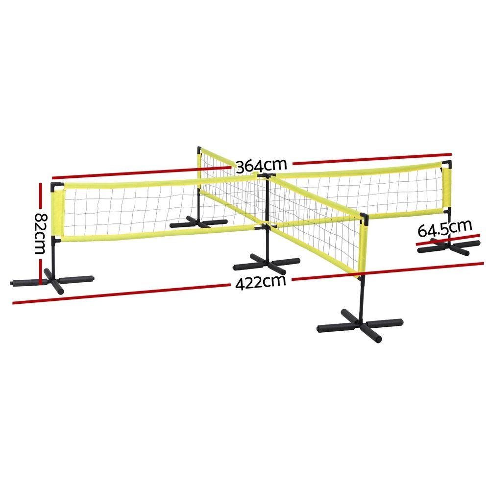 Everfit Portable Water Volleyball Net Set Pool Game 4 Anchor Bags - Image 2