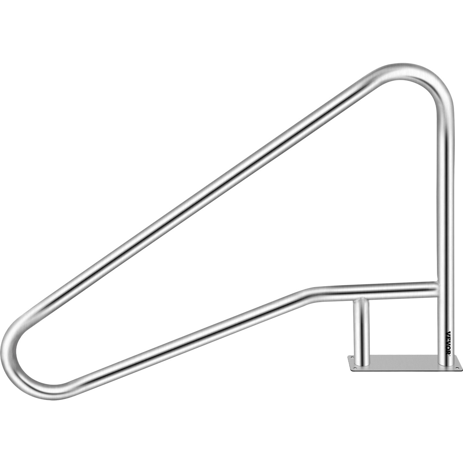 VEVOR Pool Rail 54x36 Stainless Steel Handrail 250LBS Blue Grip - Image 5