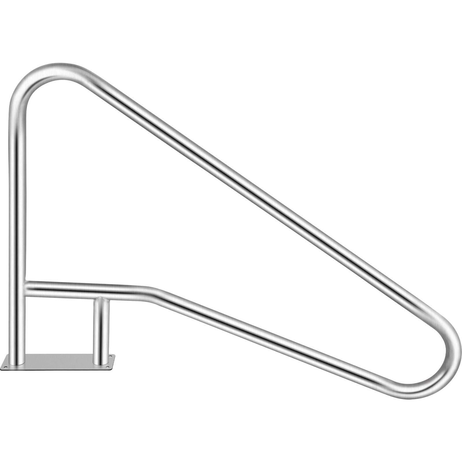 VEVOR Pool Rail 54x36 Stainless Steel Handrail 250LBS Blue Grip - Image 4