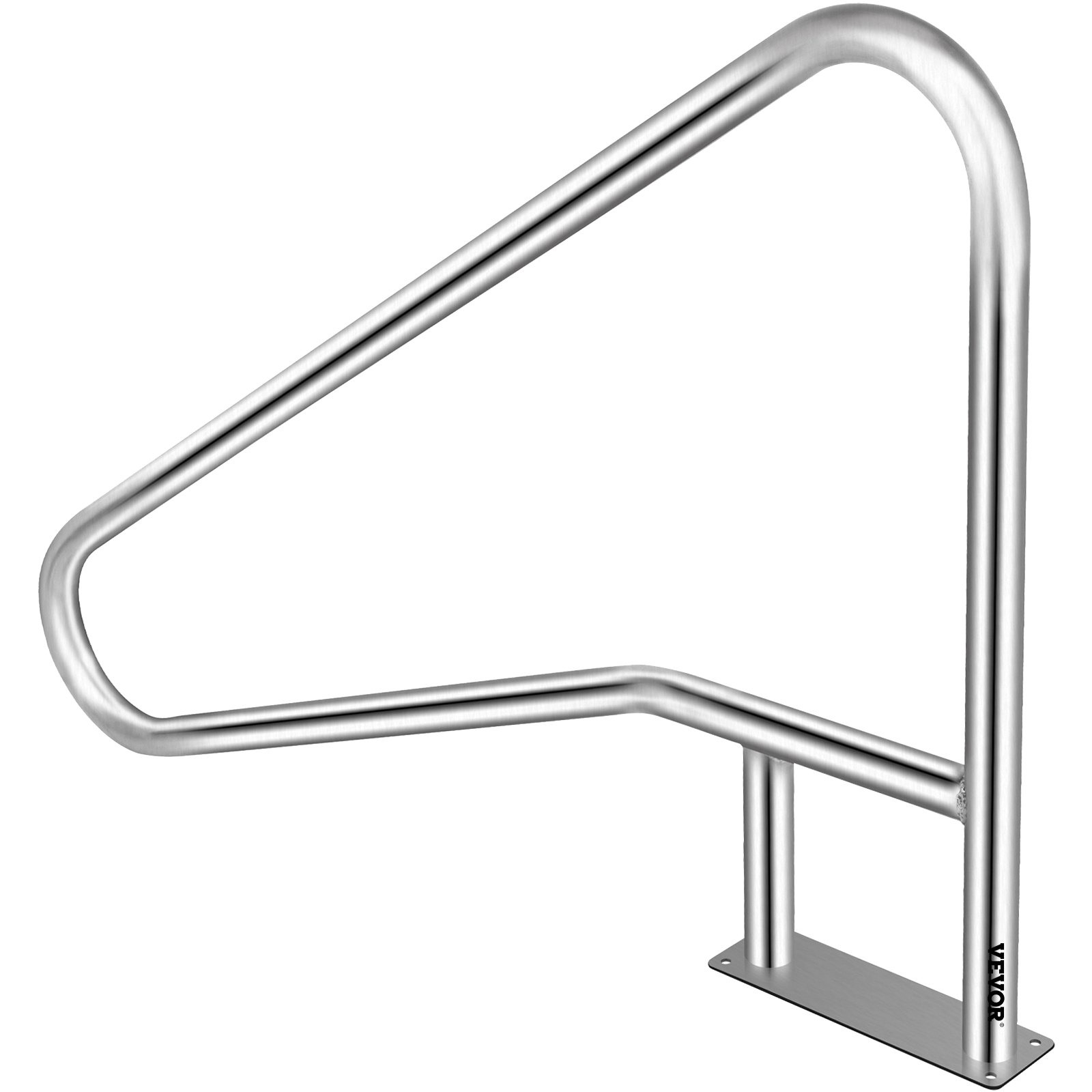 VEVOR Pool Rail 54x36 Stainless Steel Handrail 250LBS Blue Grip - Image 3