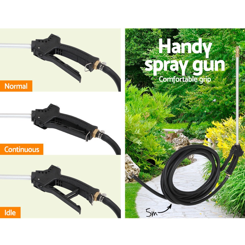 ATV Garden Weed Sprayer 1.5M Fixed Boom 60L 2.1-2.7L/MIN 12V 130PSI - Image 7