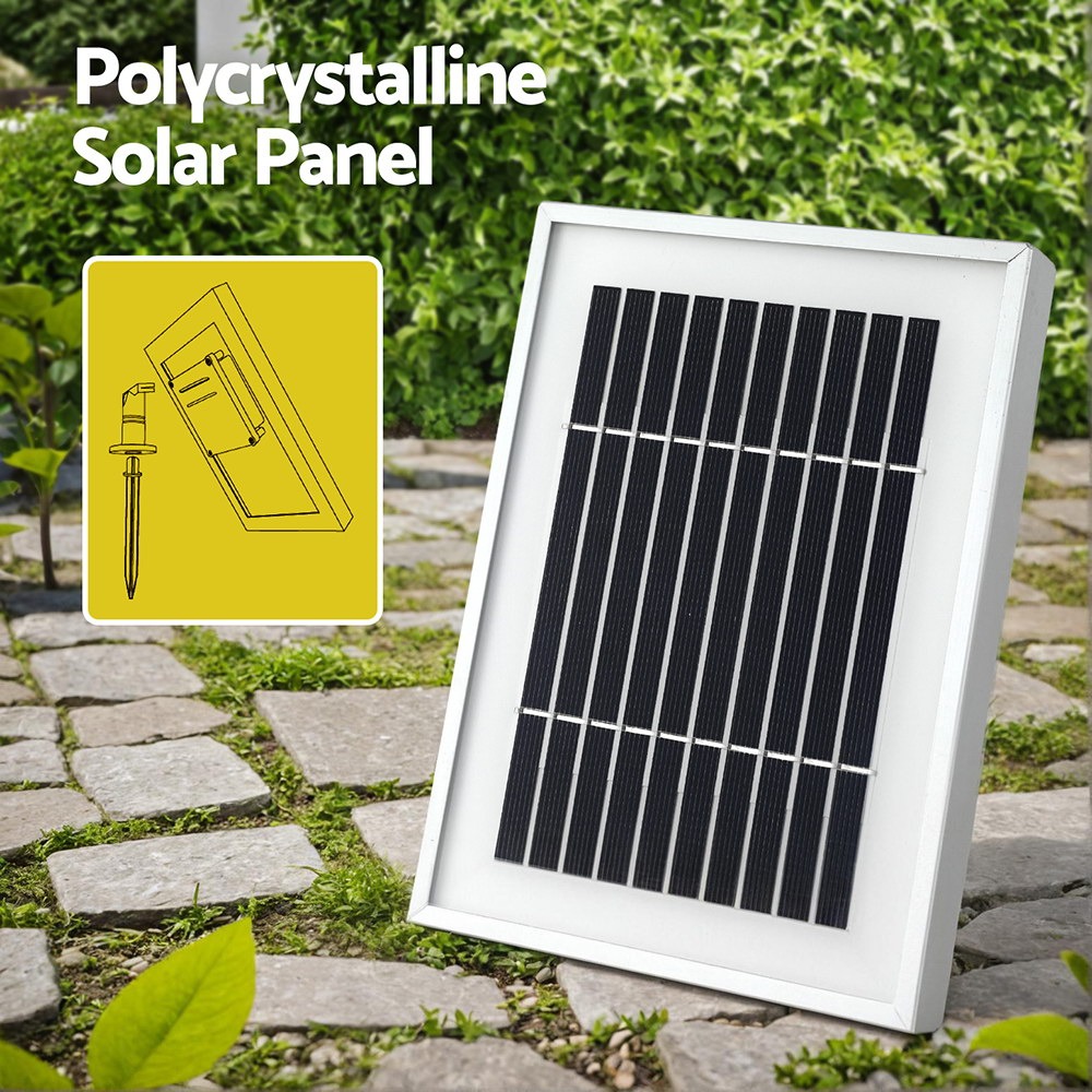 Wall Mount Solar Fountain Water Feature Beige Garden Fountain 200L/H Flow 77CM Lift - Image 5