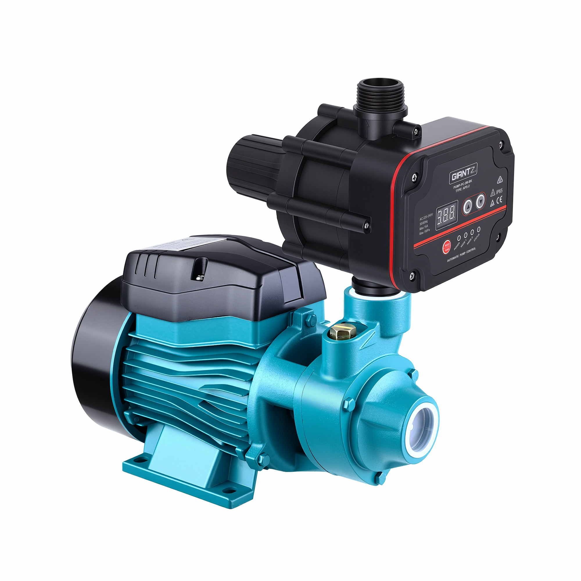 Peripheral Water Pump with Automatic Controller Garden Rain Tank & Clean Water Use 0.5HP 35L/Min Flow 35M Head