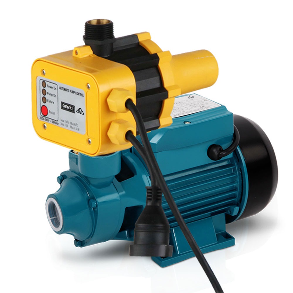 Peripheral Pump with Auto Controller Clean Water Garden Farm Rain & Irrigation Use 35L/Min Flow 35M Head