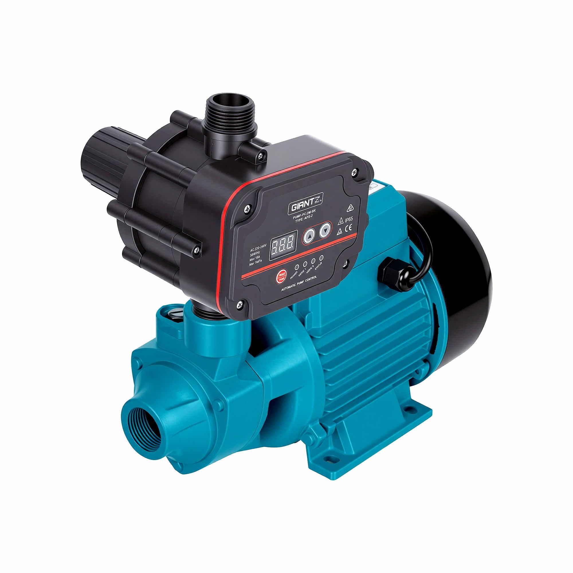 Peripheral Water Pump with Auto Controller Cast Iron Garden & Irrigation Use 1HP 35L/Min Flow 35M Head - Image 11