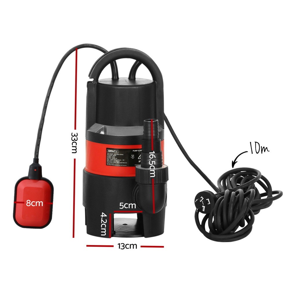 Submersible Water Pump Dirty Clean Water Sump Pool Pond & Flood Use 750W 13,500L/H Flow 8.0M Head - Image 12