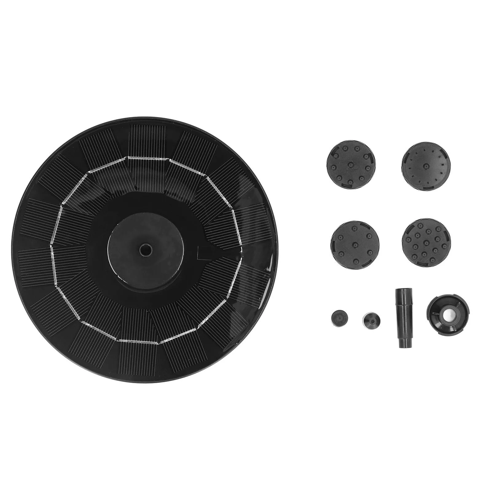 7V 2.5W Floating Solar Fountain Pump for Swimming Pools, Water Parks & Gardens 0-190 L/H Flow - Image 2