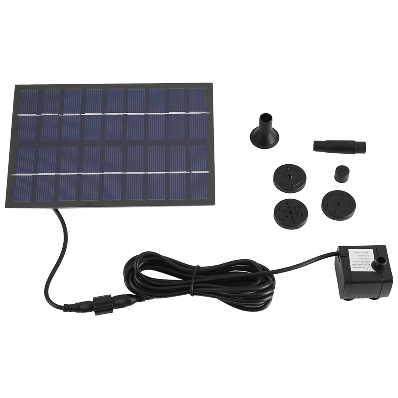 Solar Powered Water Pump Kit for Fish Tanks, Fountains, Ponds & Garden Watering 165L/h Flow - Image 4