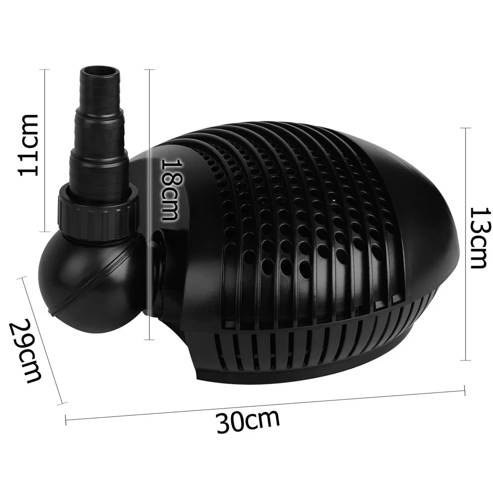 Submersible Pond Pump Circulation Aquarium Fountain Marine 10,000L/H 5m Head - Image 2