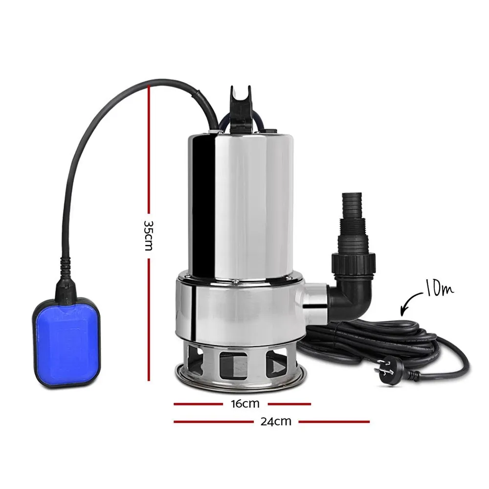 Submersible Dirty Water Pump 24,000L/H 12.5m Head 1800W Max - Image 2