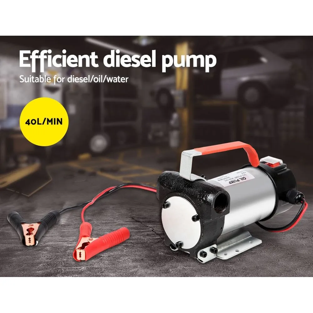 12V Diesel Transfer Pump for Oil, Bio-Diesel and Fuel 2,400L/H 15m Head 180W - Image 3