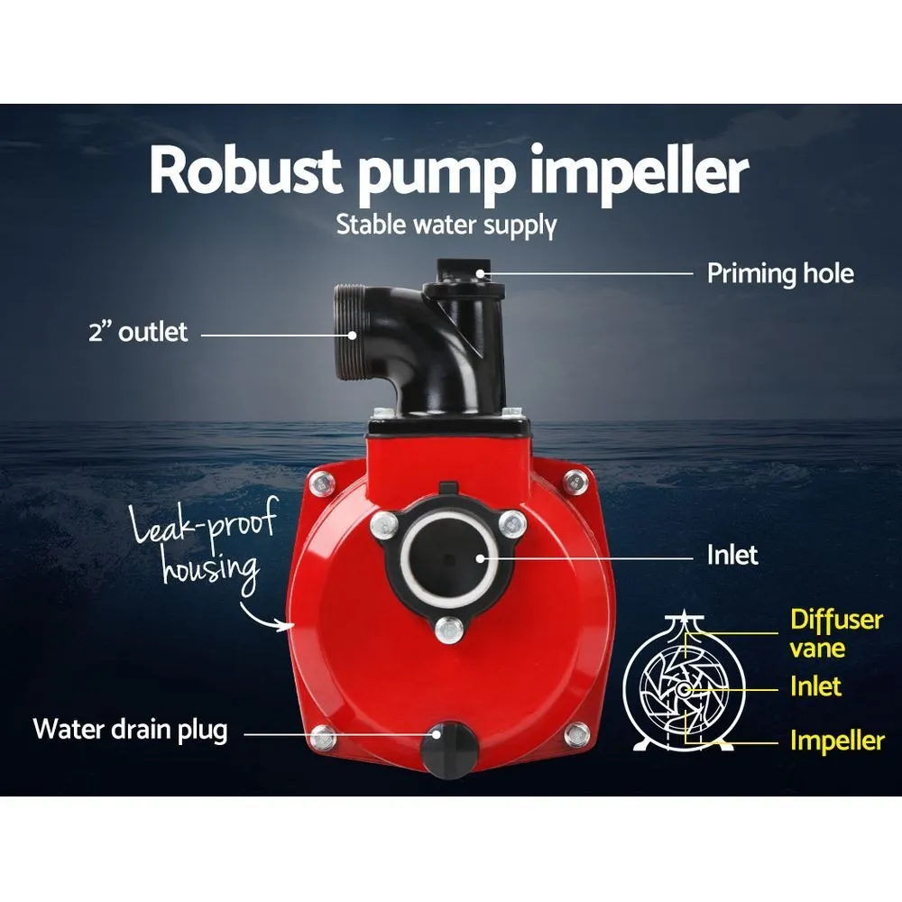 2 Inch Petrol Water Pump High Flow Water Transfer 50mm Outlet 30,000L/H 30m Head 7HP Max 210cc - Image 5