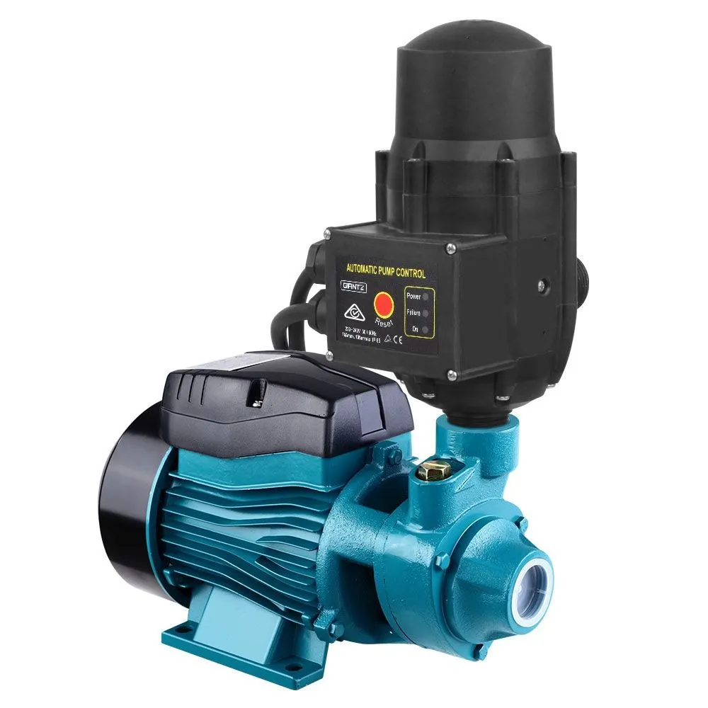 Peripheral water pump with mountable base and pump controller