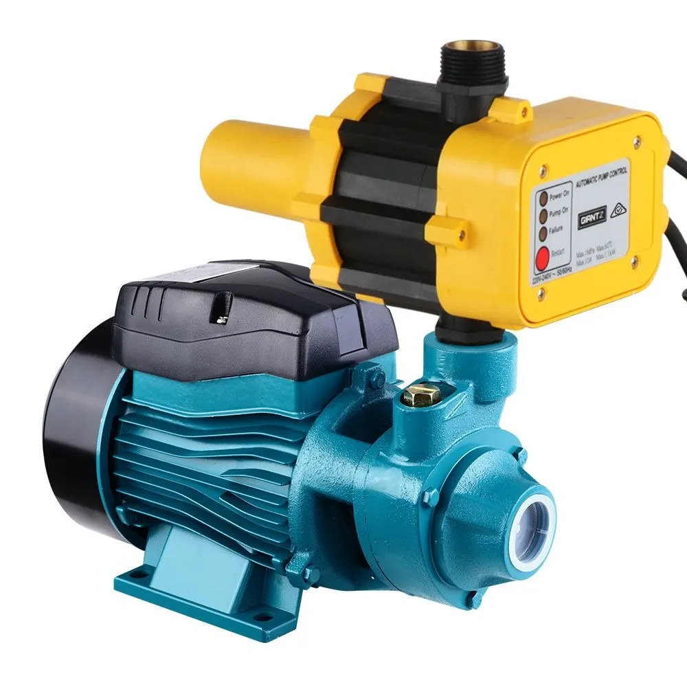 Peripheral water pump with mountable base and yellow pump controller