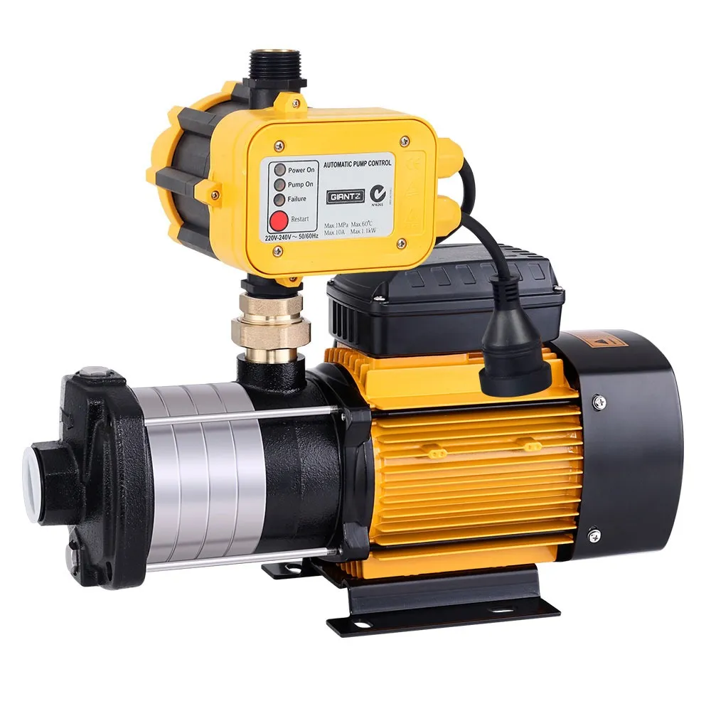 Giantz 5 stage water pump with yellow pump controller