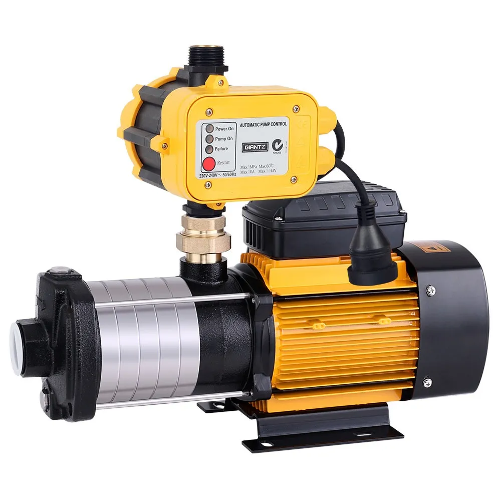 Giantz 6 stage water pump with yellow pump controller