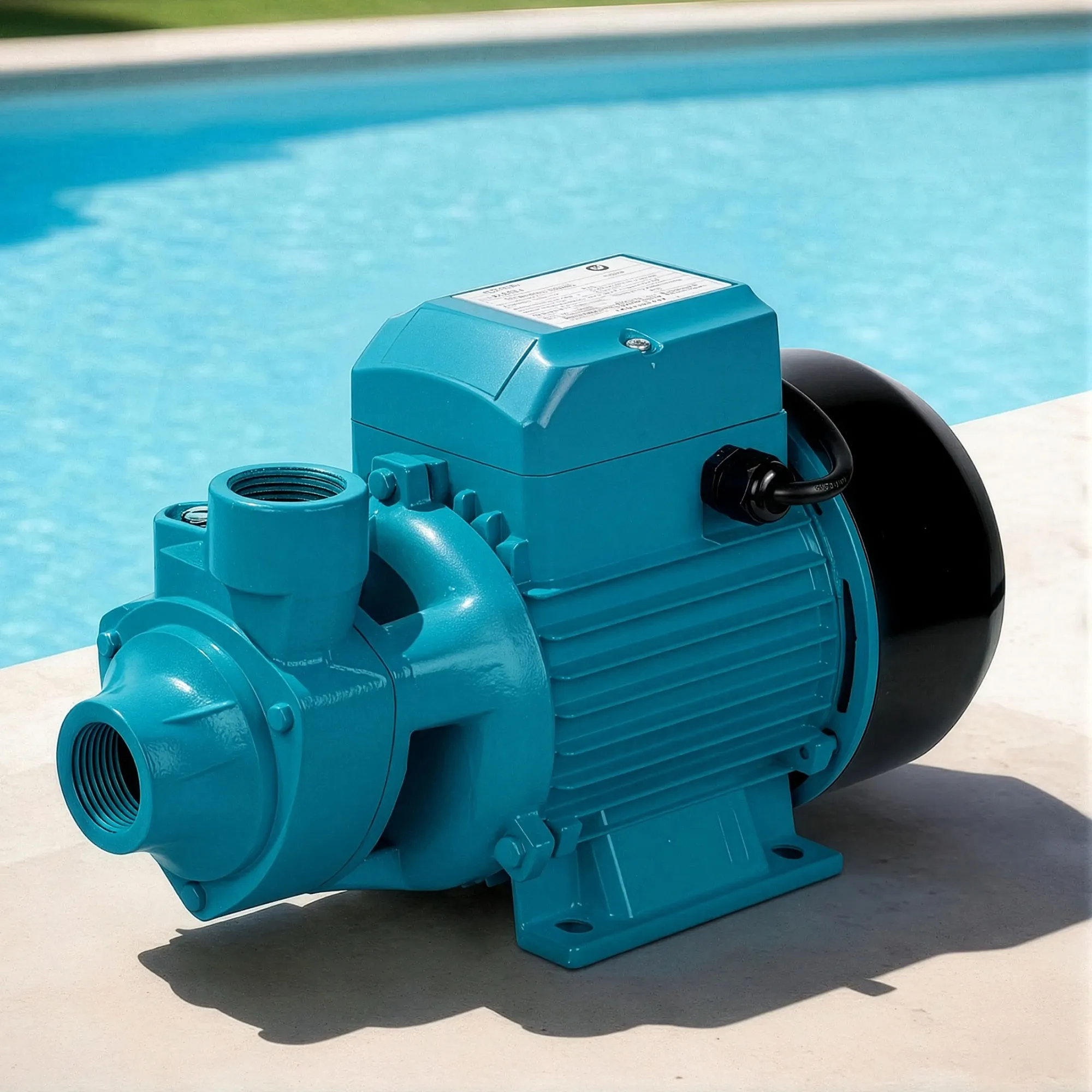 Peripheral Water Pump QB80 750W 3,300L/H 60m Head for Garden Irrigation - Image 2