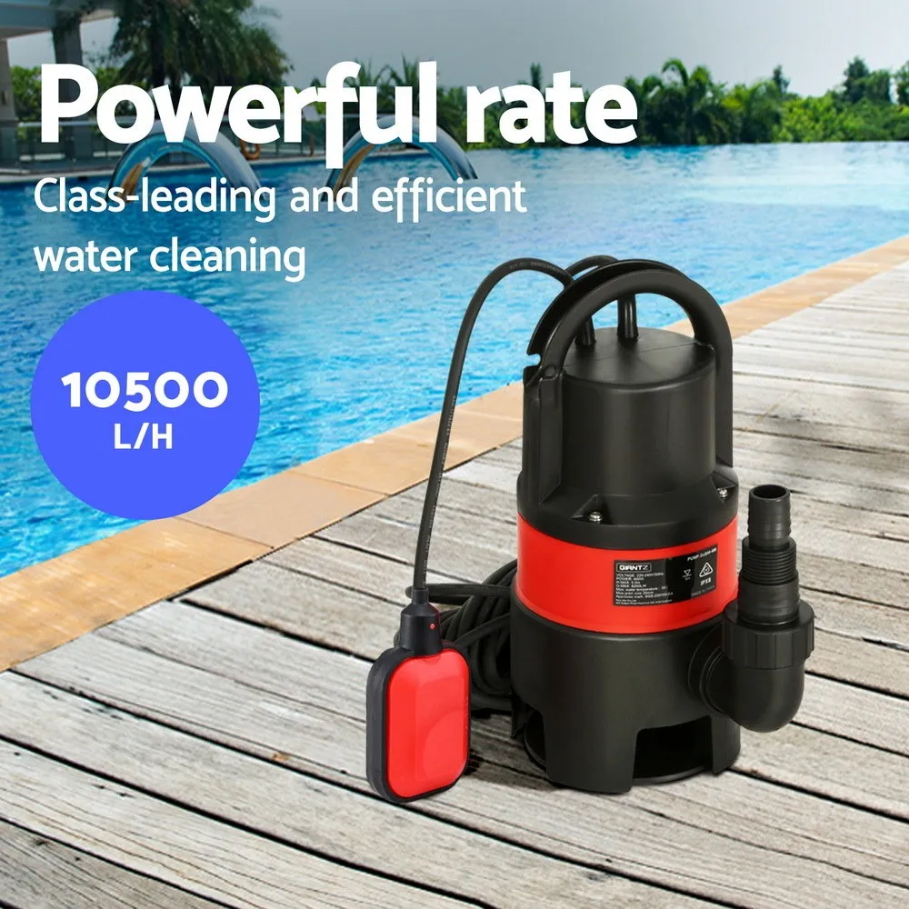550W Submersible Dirty Water Pump for Swimming Pool, Flood and Pond 10,500L/H 7m Head - Image 4