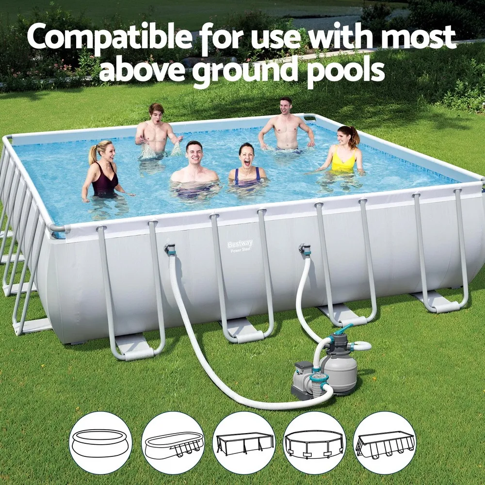 Sand Filter Pump 2200GPH 8,327L/H 280W for Above Ground Pools - Image 10