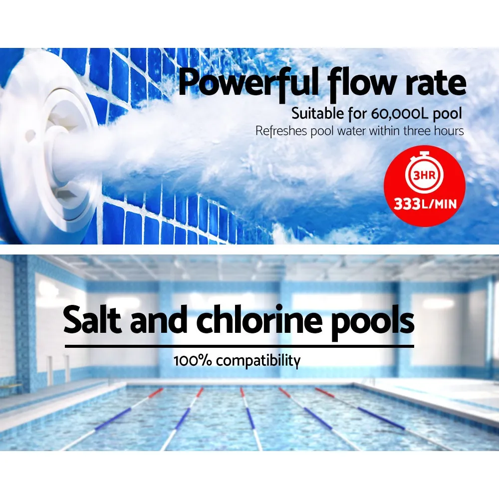 Swimming Pool Water Pump 1200W Max 20,000L/H 12.5m Head - Image 4
