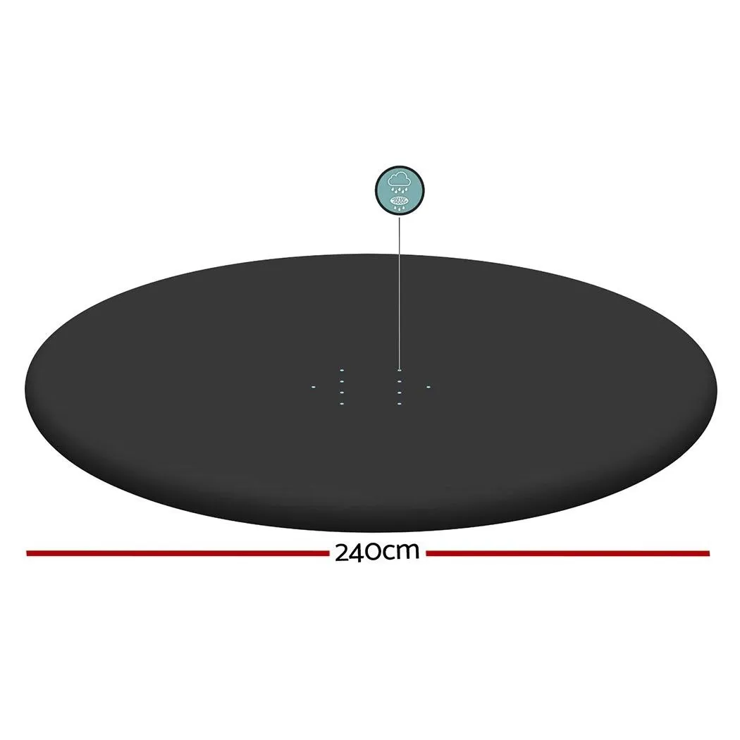 2.44m Pool Cover Above Ground PVC with Drain Holes - Image 2