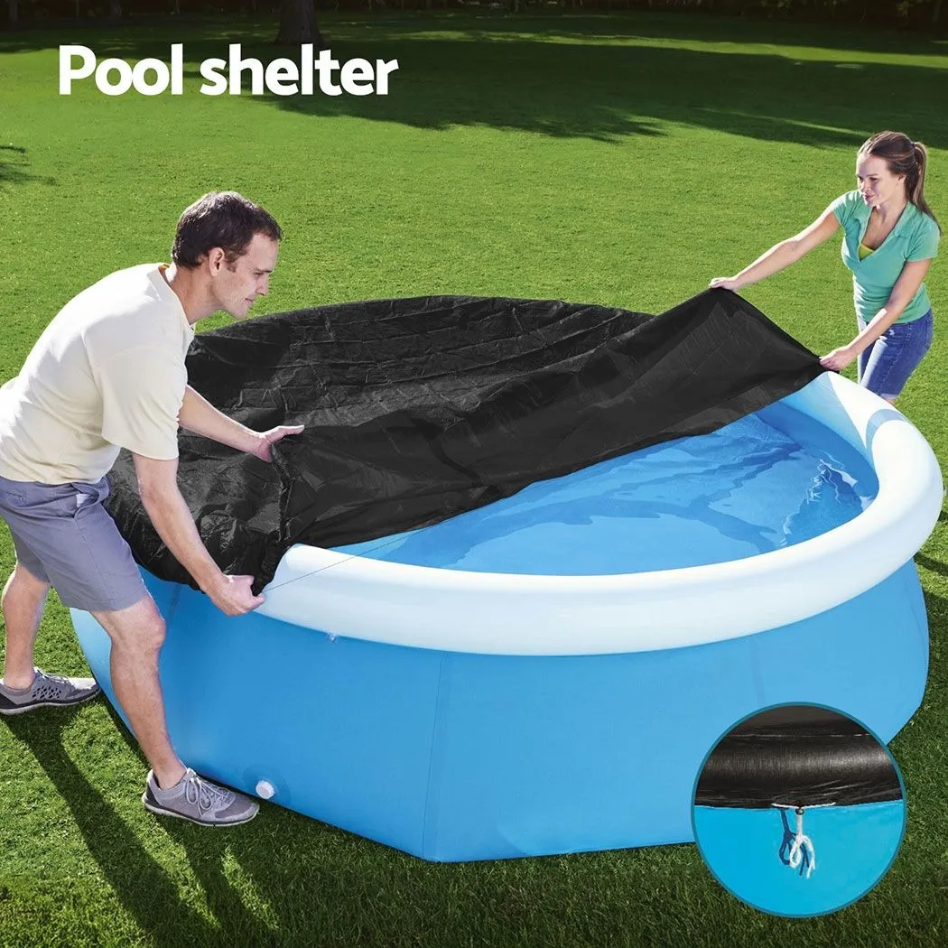 2.44m Pool Cover Above Ground PVC with Drain Holes - Image 6