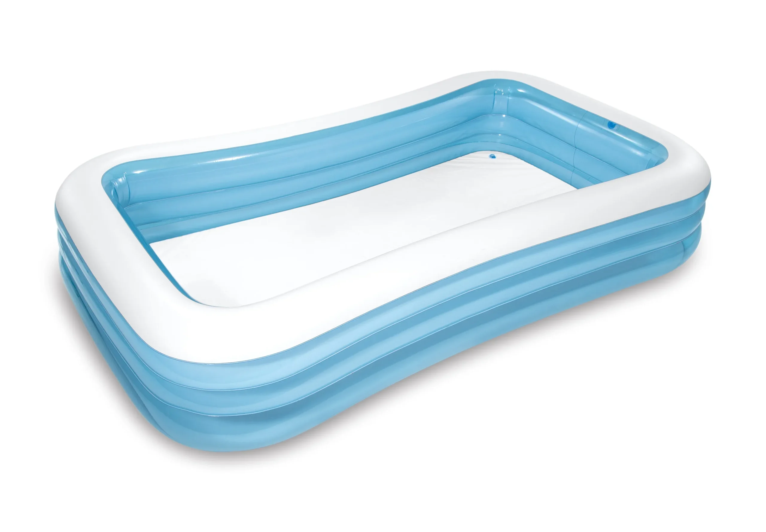 Family inflatable pool 3.05m x 1.83m with three air chambers